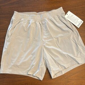 Brand new lululemon pace breaker short 7”, Lined